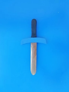 mini-dague bleue