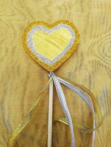 profil de la baguette coeur jaune